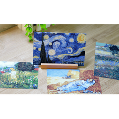 30pcs Van Gogh Art Painting Postcards Blessing Message Greeting Cards
