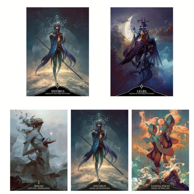 Angelarium Oracle Of Emanations Card for Party Fun