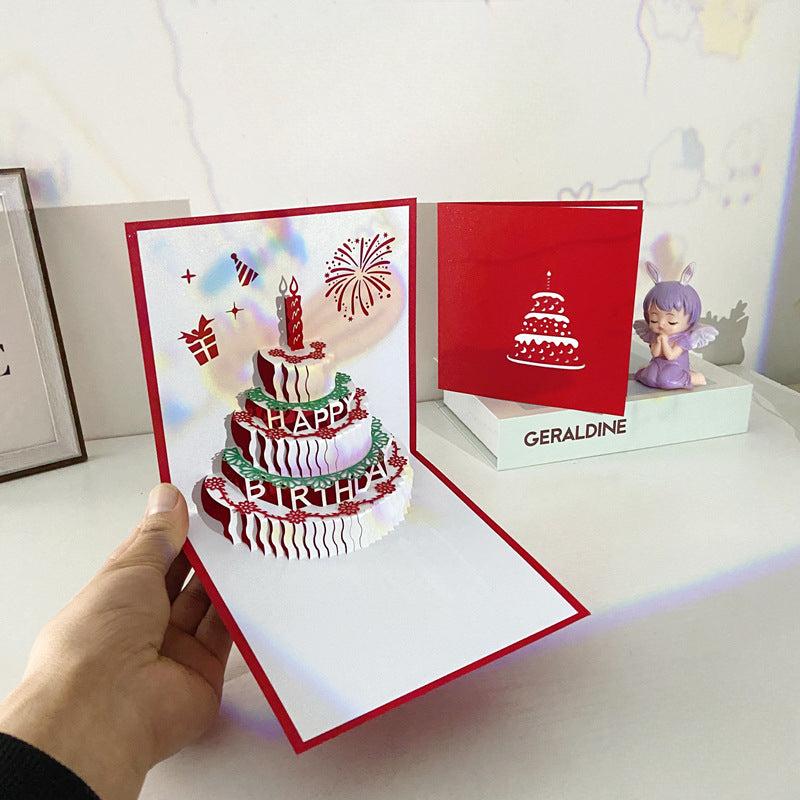 3D Pop up Birthday Light up Greeting Card
