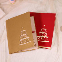3D Pop up Birthday Light up Greeting Card