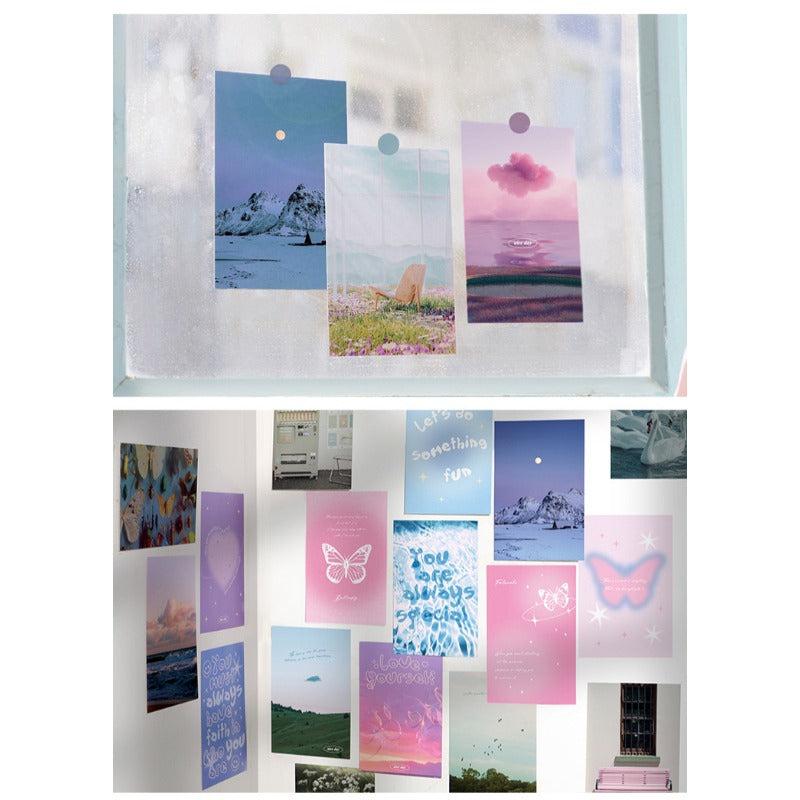 30pcs Artistic Souvenir Set Life Photography Blessings Greeting Cards