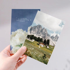 30pcs Artistic Souvenir Set Life Photography Blessings Greeting Cards