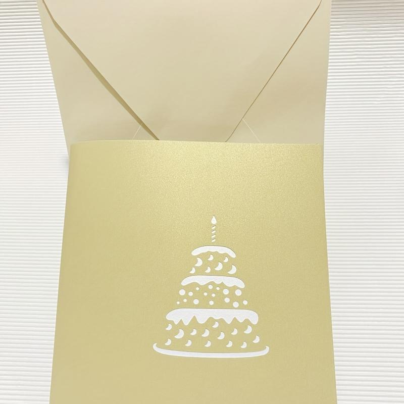 3D Cake Birthday Card