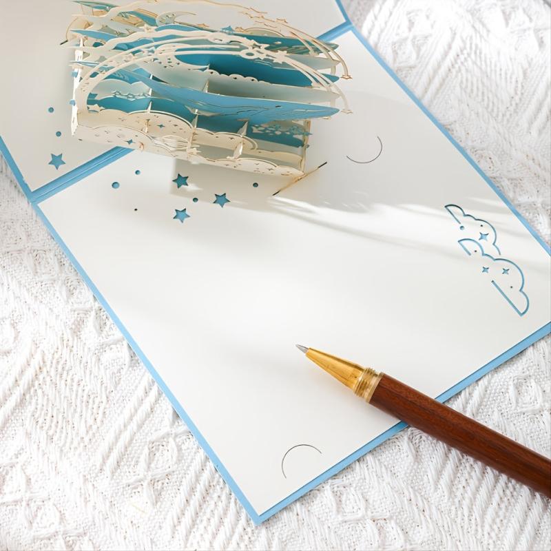 3D Pop Up Happy Whale Greeting Card - Perfect for Any Occasion
