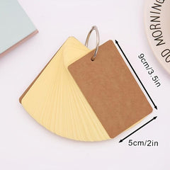 50pcs Double Sided Blank Colorful Card Greeting Card Postcard
