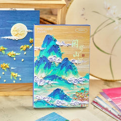 30pcs Painting Style Birthday Wishes Gift Message Card Postcard