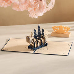 Sailing 3D Pop Up Card For Birthday Anniversary Graduation Valentines