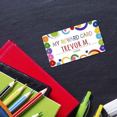 50pcs Reward Cards with Punch Cards | Student Awards Tags