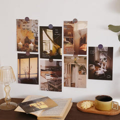 30pcs Light And Shadow Series Postcard Decorative Painting Card