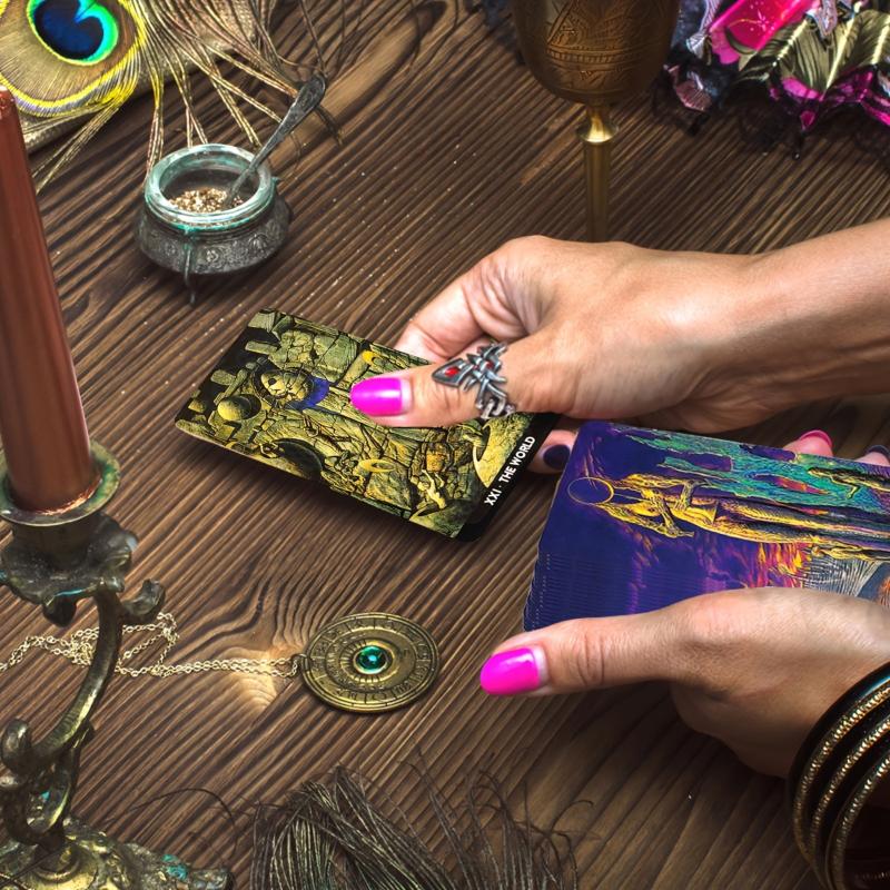 Surrealist Tarot English Deck Guidebook Magical Fate