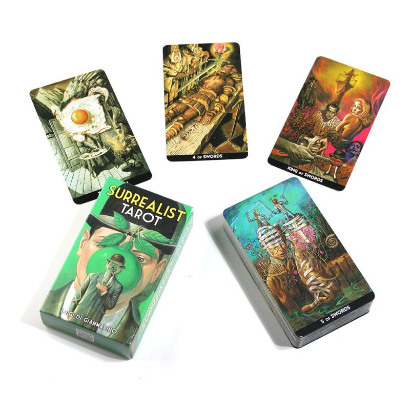Surrealist Tarot English Deck Guidebook Magical Fate