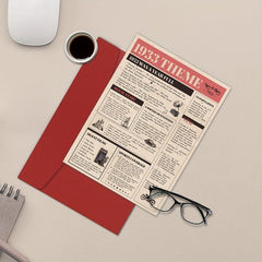 90th Birthday Poster Card For Parents Grandparents Wife Or Husband Vintage Style