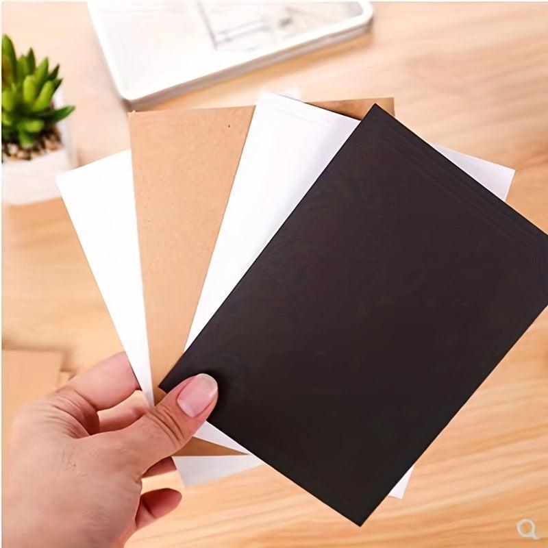 30pcs 3-Color Blank Greeting Cards Postcards Set DIY Note Paper Index Cards