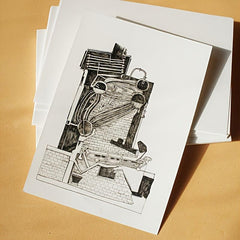 30pcs 3-Color Blank Greeting Cards Postcards Set DIY Note Paper Index Cards