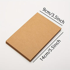 30pcs 3-Color Blank Greeting Cards Postcards Set DIY Note Paper Index Cards