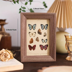 30 Piece Butterfly Leaf Insect Wall Sticker Set for Bedroom Decoration