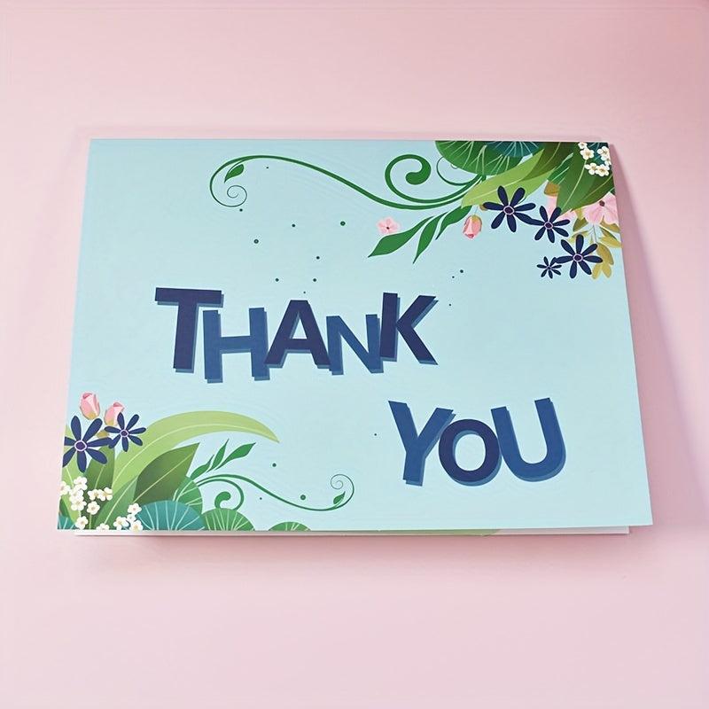 Pop Up Thank You Cards with Envelopes, Perfect for Business Graduation Wedding