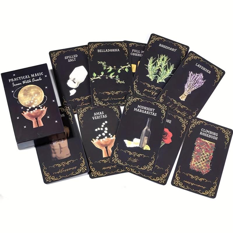 Practical Magic Inner Witch Oracle Cards & QR Code Game Instructions