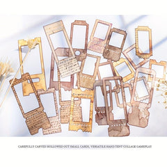 40pcs Time Series Journal Diary Decoration Material Pack