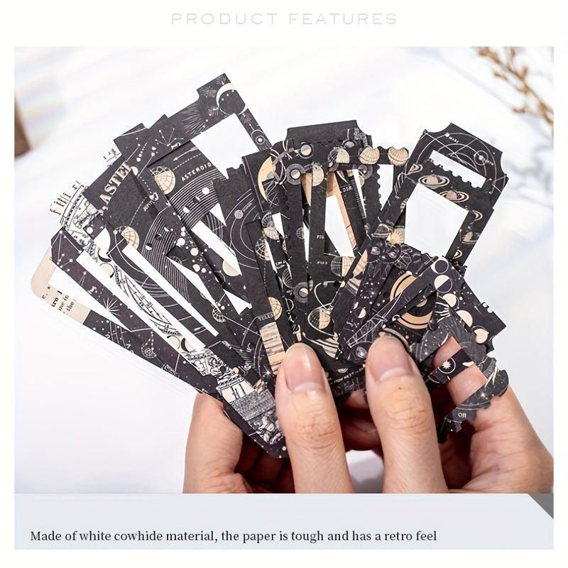 40pcs Time Series Journal Diary Decoration Material Pack