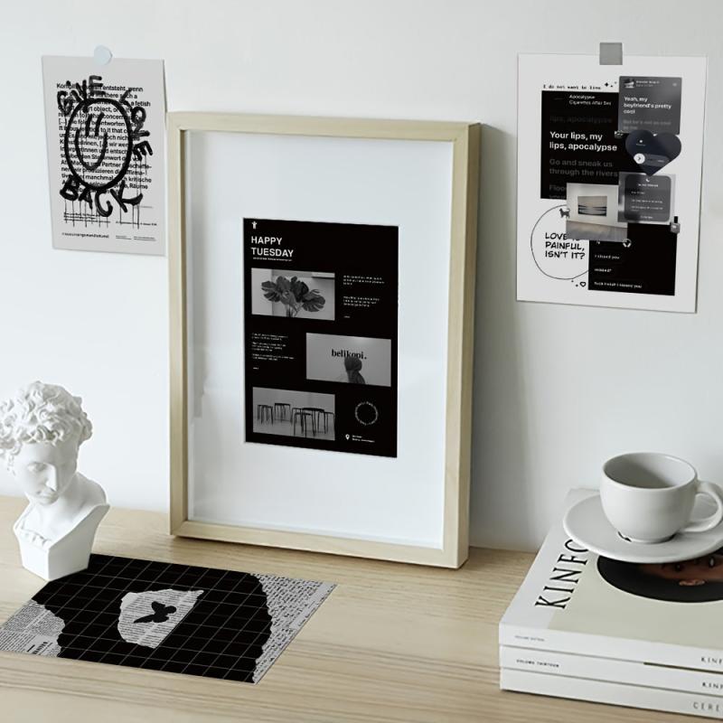 10pcs And Story Card Postcard Wall Sticker Gift