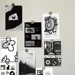 10pcs And Story Card Postcard Wall Sticker Gift