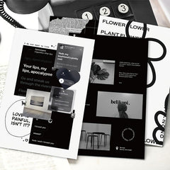 10pcs And Story Card Postcard Wall Sticker Gift