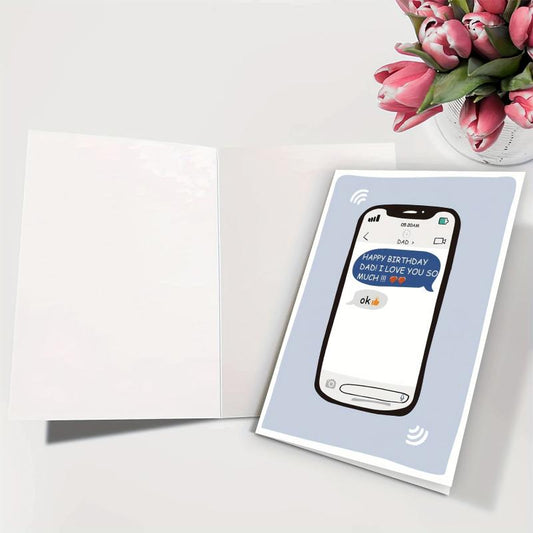 Funny Birthday Card For Dad Cheeky Bday Greeting Card Daddy