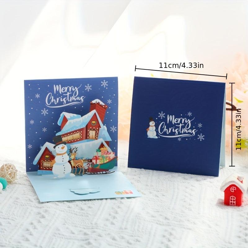 3D Christmas Tree Card Creative Gift