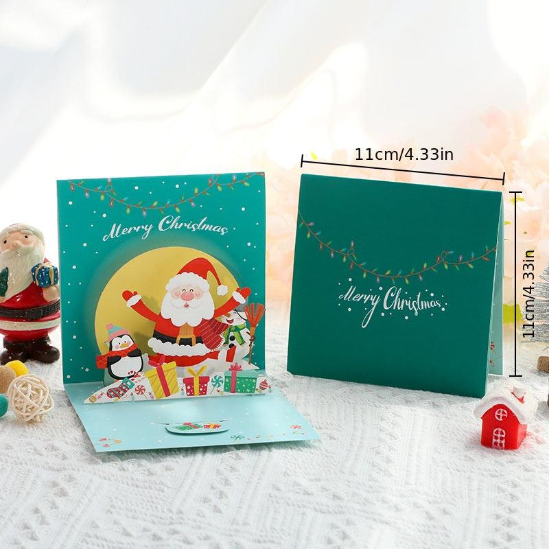 3D Christmas Tree Card Creative Gift