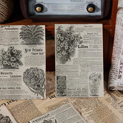 Set of 10 Floral Greeting Cards for Postcards or Wall Decor