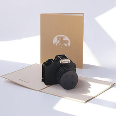 3D Pop Up Camera Card Greeting Card for All Occasions
