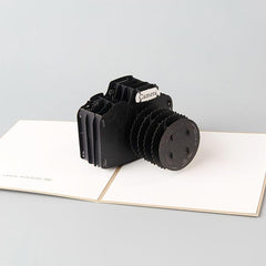 3D Pop Up Camera Card Greeting Card for All Occasions