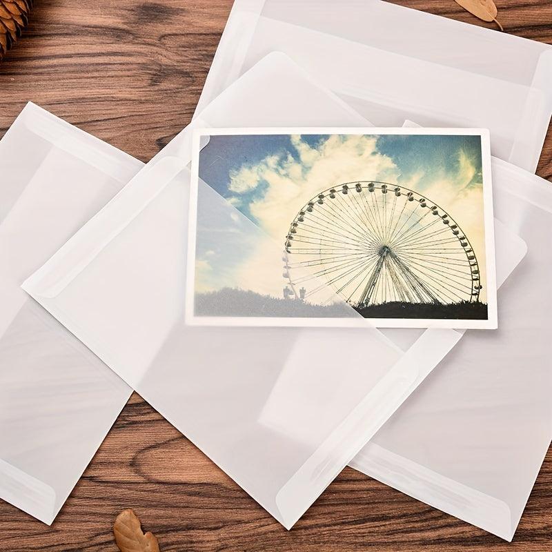 30Pcs Vintage Translucent Vellum Envelopes DIY Gift Wallet Envelope