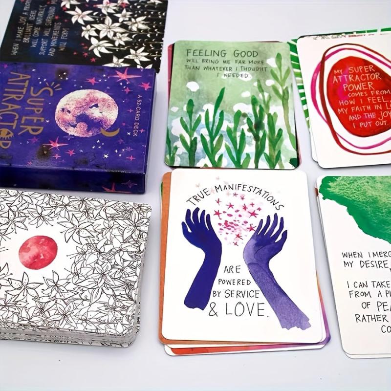 Attractor Pockets Cards with QRCode & Guidebook