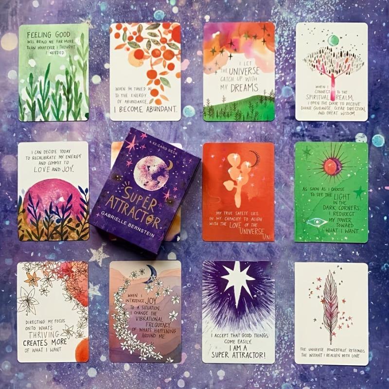 Attractor Pockets Cards with QRCode & Guidebook