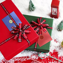 Pop Up Xmas Cards 6Pk Envelopes Stickers