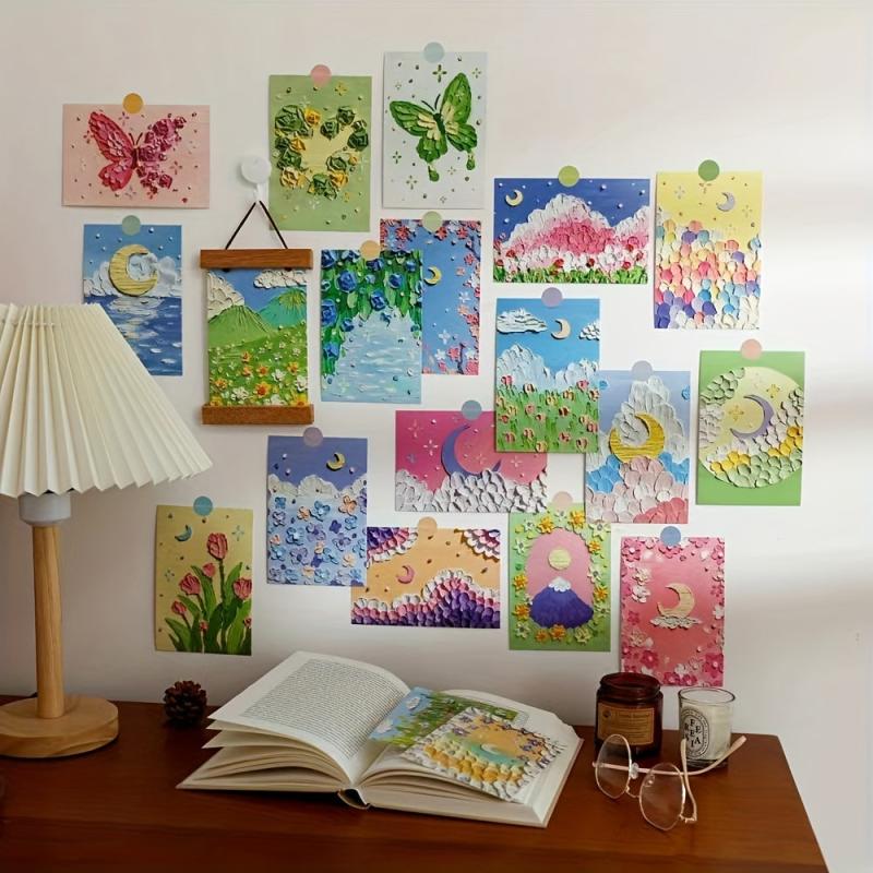 30pcs Dream Beauty Wall Art Decoration Cards - Room Dorm Decor Postcards