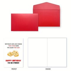 Funny Birthday Card With Envelope Playful Wishes For Mother Sister