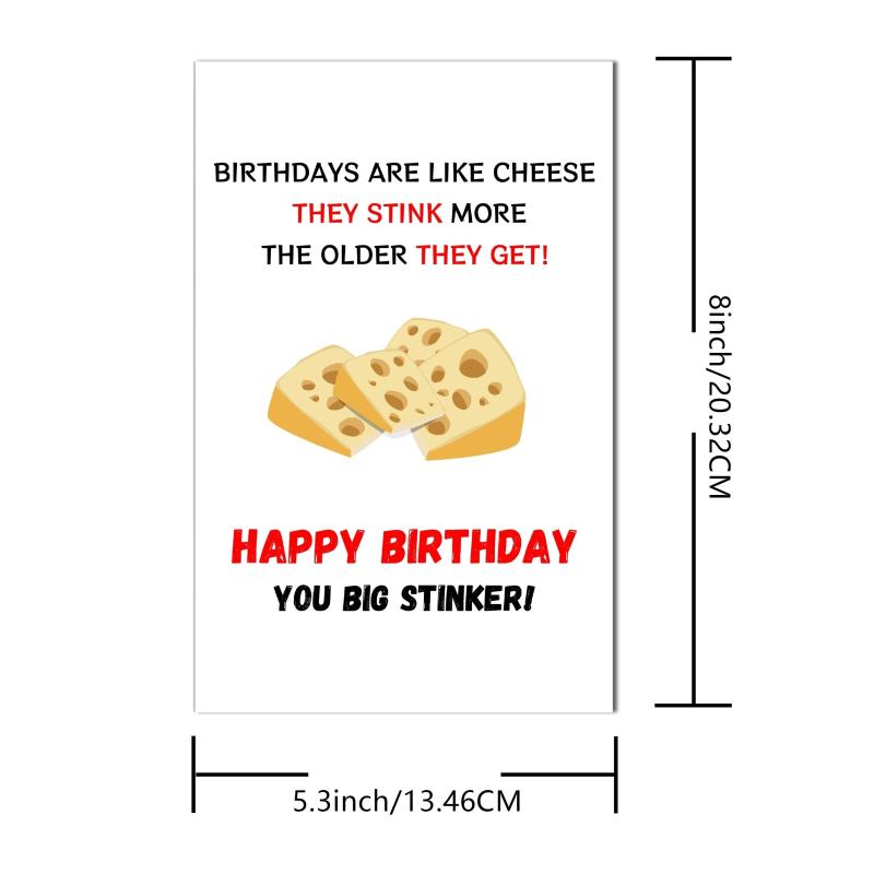 Funny Birthday Card With Envelope Playful Wishes For Mother Sister