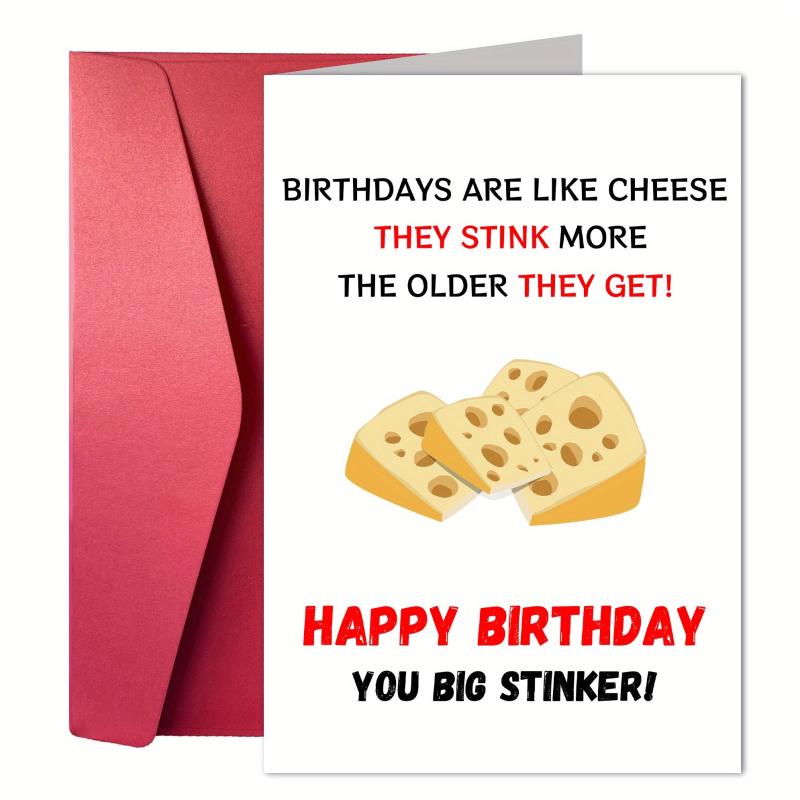 Funny Birthday Card With Envelope Playful Wishes For Mother Sister