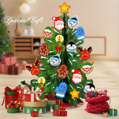 3D X'mas Greeting Card with Butterfly Decor