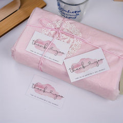 30pcs Thank You Package Gift Packaging Decorative Card Message Card