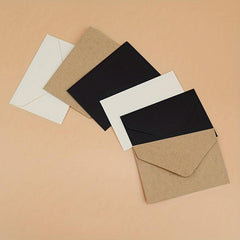 10 20pcs Classic brown Mini Blank Paper Envelopes Wedding Invitation Envelope