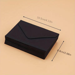 10 20pcs Classic brown Mini Blank Paper Envelopes Wedding Invitation Envelope