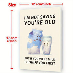 Funny Happy Birthday Card For Him Husband Boyfriend Girlfriend Wife