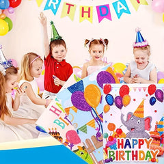 1pc 5D DIY Diamond Painting Christmas Cards Hand Drilled Diy Birthday Gift