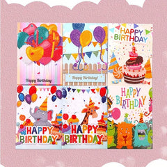 1pc 5D DIY Diamond Painting Christmas Cards Hand Drilled Diy Birthday Gift
