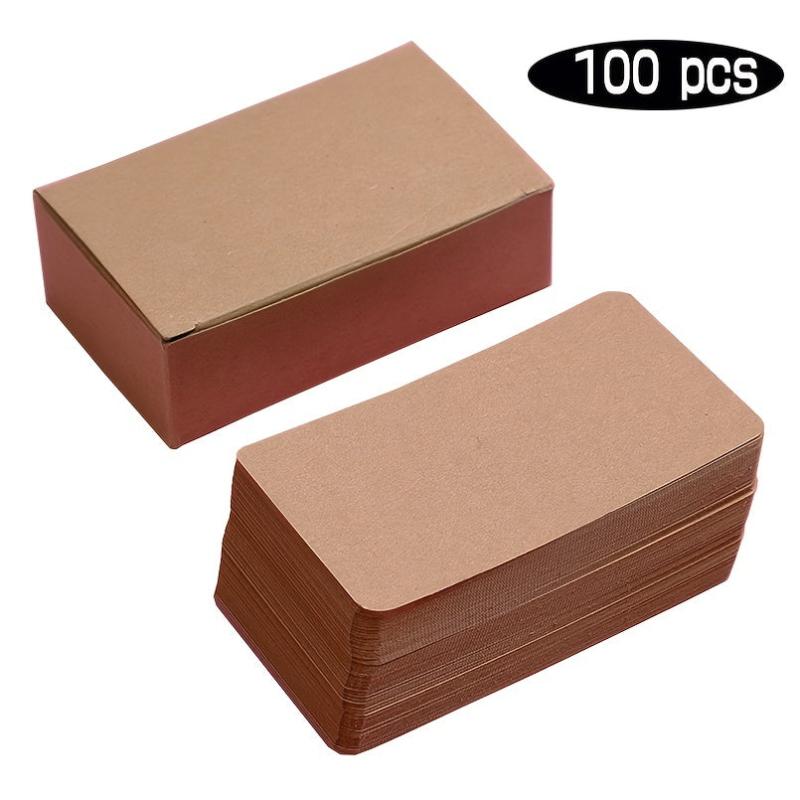 Small Blank Cards 8 Colors - Blank Greeting Thank You Index Playing Note