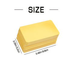 Small Blank Cards 8 Colors - Blank Greeting Thank You Index Playing Note